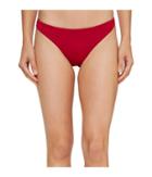 Roxy Strappy Love Surfer Bikini Bottom (persian Red) Women's Swimwear
