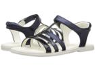 Geox Kids Karly 17 (little Kid/big Kid) (navy) Girl's Shoes