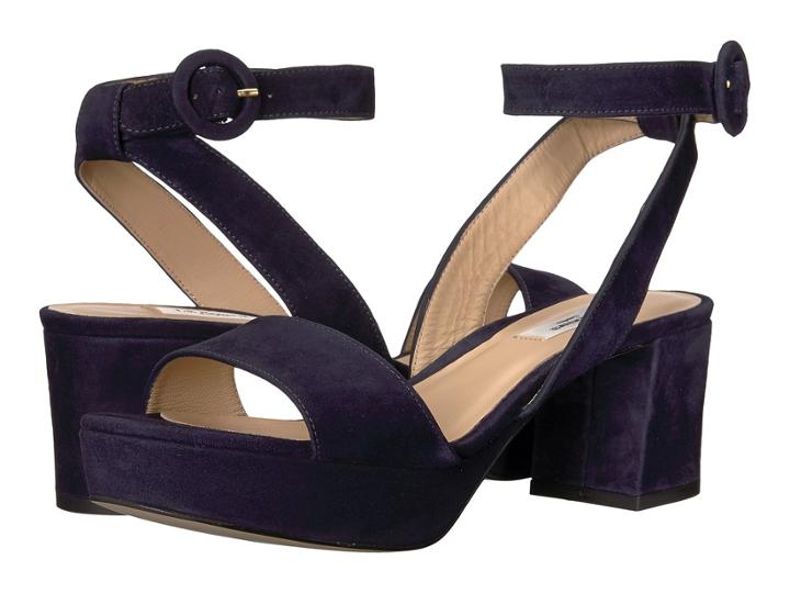 L.k. Bennett Alie (new Navy Suede) Women's Dress Sandals