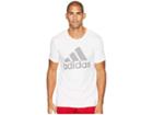 Adidas Badge Of Sport Mesh Tee (white) Men's T Shirt