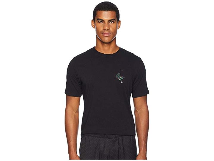 Paul Smith Regular Fit Tee Tiger Print (black) Men's T Shirt