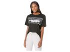 Puma Rebel Boyfriend Logo Tee (puma Black) Women's T Shirt