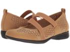 Trotters Josie (tan Embossed Leather) Women's Flat Shoes