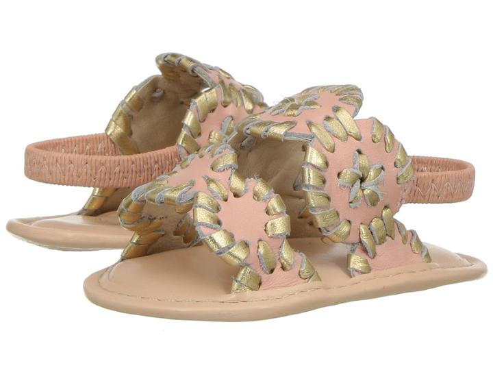 Jack Rogers Baby Lauren (infant) (blush/gold) Women's Sandals