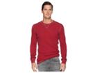 Mod-o-doc Seacliff Long Sleeve Crew Thermal Crew (mars) Men's Long Sleeve Pullover