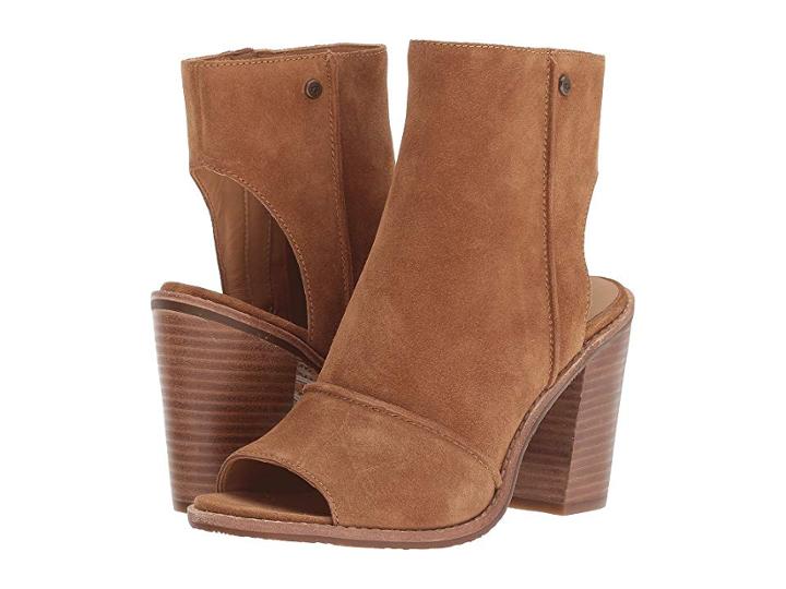 Ugg Valencia Peep Toe (chestnut) High Heels