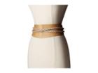 Ada Collection Dakota Belt (camel/gold) Women's Belts