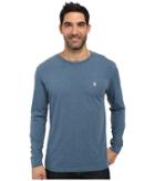 U.s. Polo Assn. Long Sleeve Crew Neck T-shirt (medium Blue Heather) Men's T Shirt