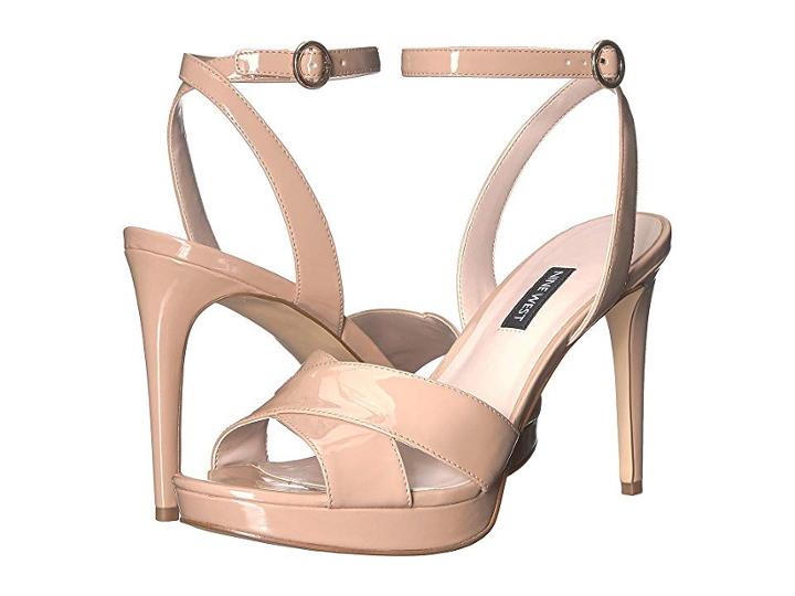 Nine West Quisha (light Natural Synthetic) High Heels