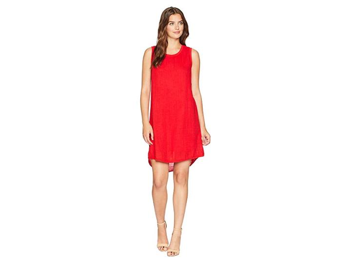 Michael Stars Double Gauze Tank Dress (salsa) Women's Dress