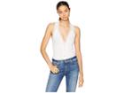 Free People Naughty But Nice Bodysuit (white) Women's Jumpsuit & Rompers One Piece
