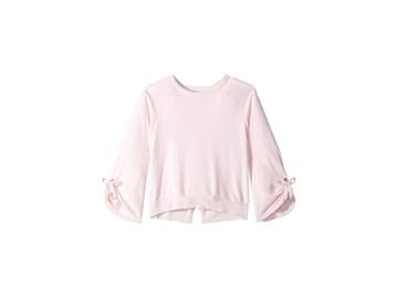 Habitual Girl Shannon Long Sleeve Fit Bubble Sleeve (big Kids) (pink) Girl's Sweatshirt