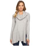 Culture Phit Jada Cowl Neck Sweater (grey) Women's Sweater