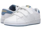 K-swiss Hoke 3-strap Sp Cmf (white/coronet Blue/gold) Women's Tennis Shoes