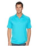 Ariat Ac Polo (perfect Turquoise) Men's Clothing