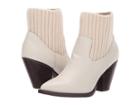 Jane And The Shoe Margot (off-white Leather) Women's Pull-on Boots