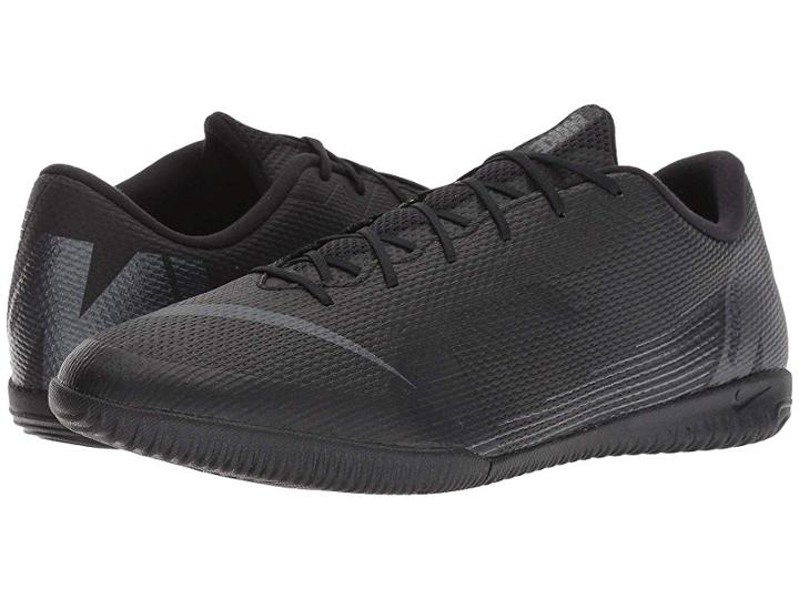 Nike Vaporx 12 Academy Ic (black/anthracite/black/light Crimson) Men's Soccer Shoes