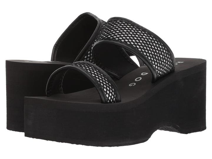 Rocket Dog Lana (black/silver/black/black Eva Bang/butter) Women's Shoes