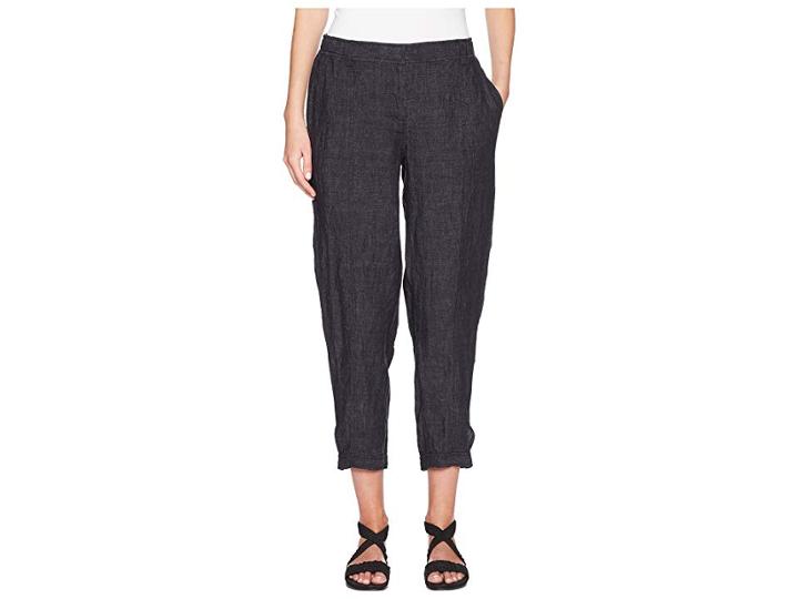 Eileen Fisher Easy Ankle Pants (denim) Women's Casual Pants