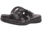 Softwalk Thompson (black Soft Sandal Leather) Women's Sandals