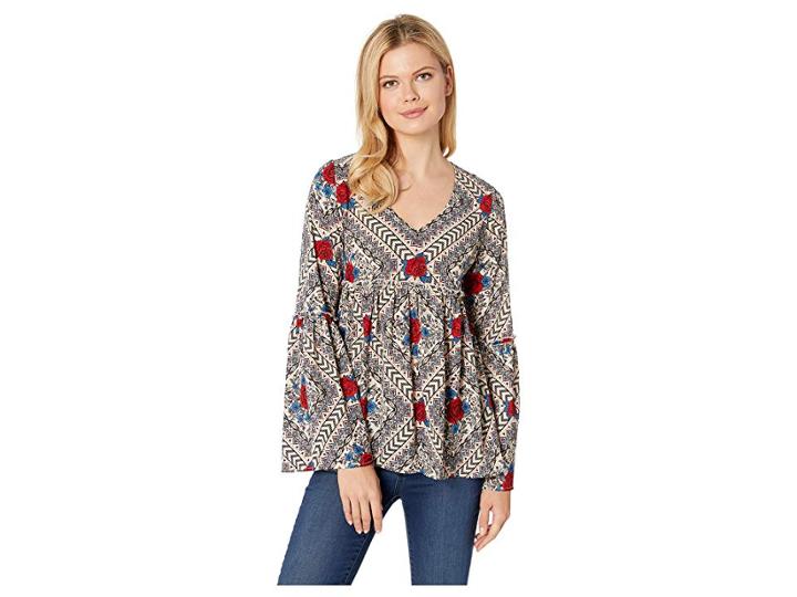 Roper 1843 Diamond Floral (white) Women's Clothing