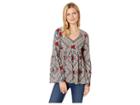 Roper 1843 Diamond Floral (white) Women's Clothing