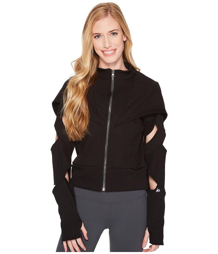 Alo Mix Jacket (black) Women's Coat