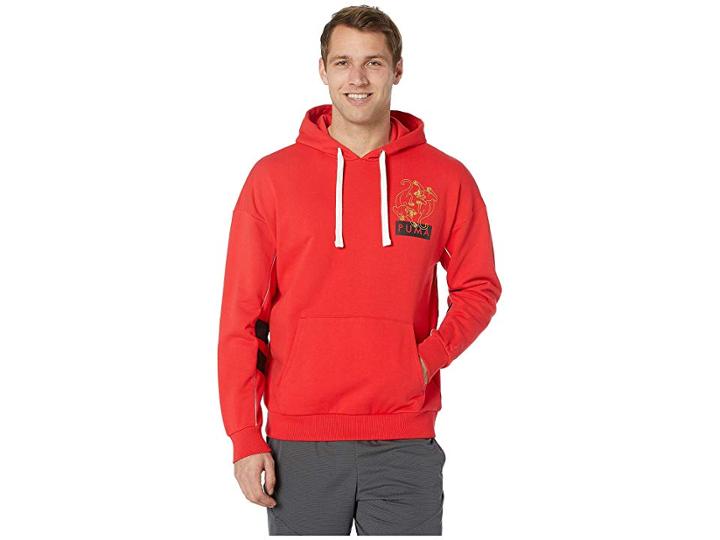 Puma Last Dayz Hoodie (high Risk Red) Men's Sweatshirt