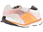 Adidas By Stella Mccartney Adizero Adios (core White/glow Orange S14/hyper Pop F12) Women's Running Shoes