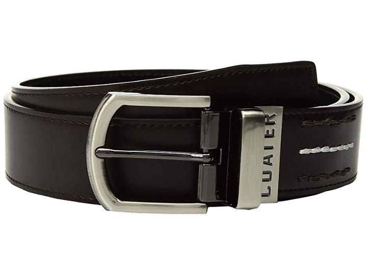 Travismathew Foundation (dark Brown/black) Men's Belts