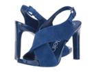 Calvin Klein Myra (royal Blue Kid Suede) Women's Sandals