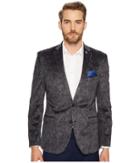 Nick Graham Rings Around Saturn Paisley Sport Coat (grey) Men's Jacket