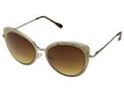 Betsey Johnson Bj489112 (gold) Fashion Sunglasses