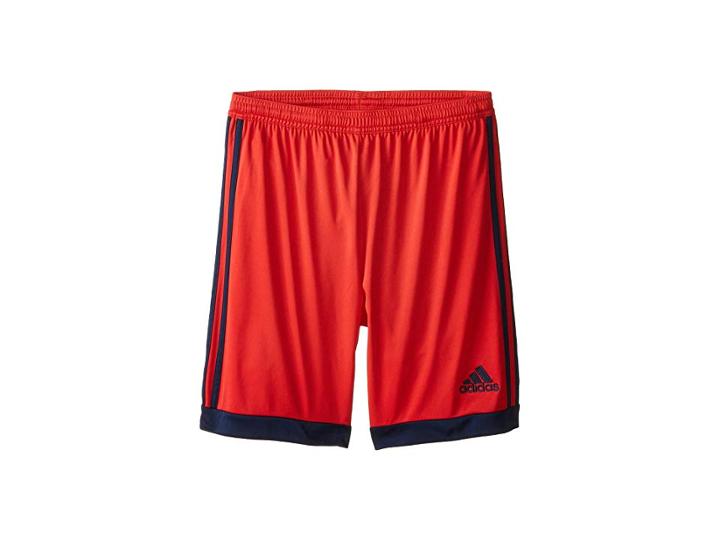 Adidas Kids Tastigo 15 Shorts (little Kids/big Kids) (vivid Red S13/collegiate Navy) Kid's Shorts