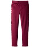 Tommy Hilfiger Kids Sequin Stripe Pants (little Kids/big Kids) (cranberry Jewel) Girl's Casual Pants