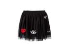 Sonia Rykiel Kids Anastasia Tulle Skirt W/ Patch Detail (toddler/little Kids/big Kids) (black) Girl's Skirt