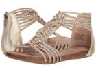 Me Too Nakira (rose Gold Matte Metallic) Women's Dress Sandals