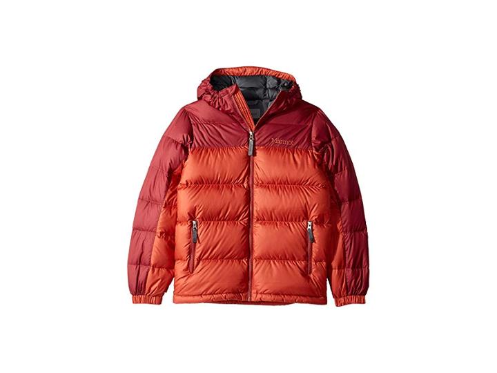 Marmot Kids Guides Down Hoody (little Kids/big Kids) (auburn/madder Red) Boy's Coat