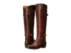 Frye Dorado Lug Riding (camel Antique Pull Up) Women's Pull-on Boots