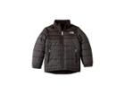 The North Face Kids Reversible Mount Chimborazo Jacket (little Kids/big Kids) (tnf Black Reflective Grid) Boy's Coat