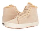 Superga 2795 Syntshearlingw (natural) Women's Lace Up Casual Shoes