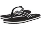 Kate Spade New York Fable (black Nappa/black/white Grosgrain) Women's Shoes