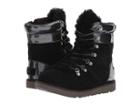 Ugg Kids Viki Patent Waterproof (little Kid/big Kid) (black) Girls Shoes