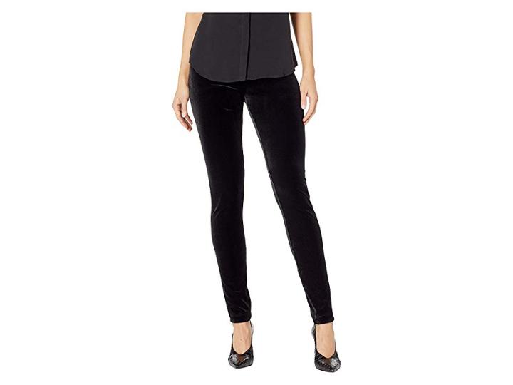 Bcbgmaxazria Oly Velvet Legging (black) Women's Casual Pants