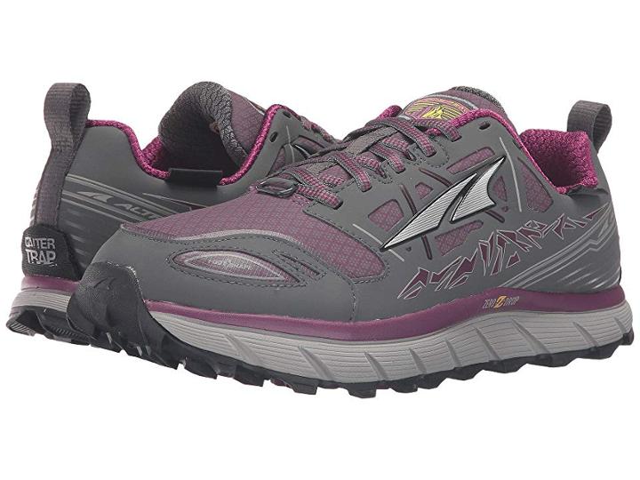 Altra Footwear Lone Peak 3 Neoshell (gray/purple) Women's Shoes