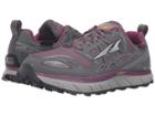 Altra Footwear Lone Peak 3 Neoshell (gray/purple) Women's Shoes
