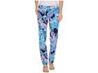 Lilly Pulitzer Callahan Chino (bright Navy Caught Up) Women's Casual Pants