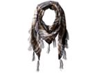 Collection Xiix College Plaid With Lurex Triangle (neutral) Scarves