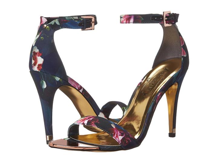 Ted Baker Caitte (fuchsia Print Textile) High Heels