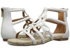 Adrienne Vittadini Pablic (white Smooth) Women's Sandals